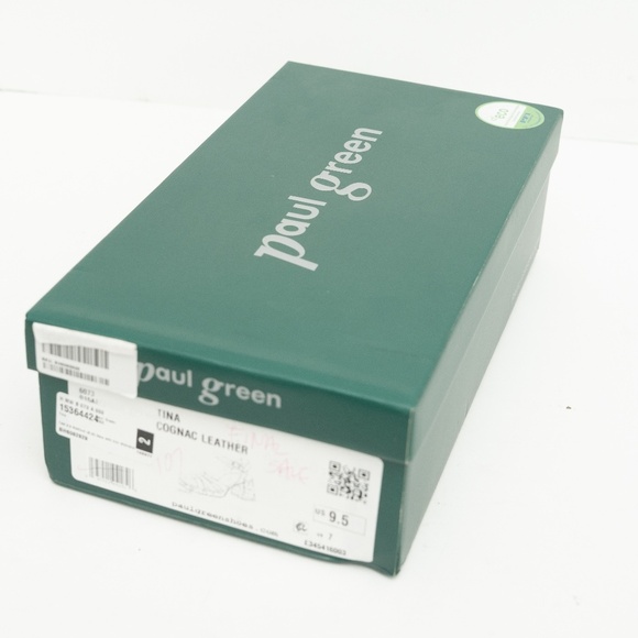 Paul Green Tina Sandal Cognac Brown Size 9.5 - Picture 4 of 12